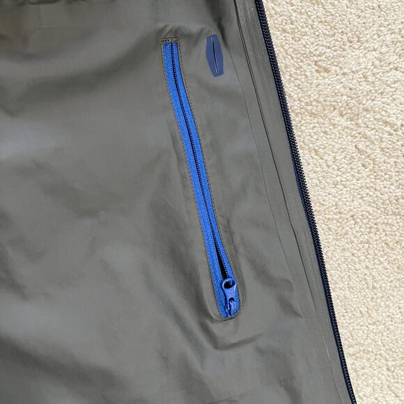 MAMMUT Men’s Gore-Tex Wenaha Jacket Hooded Blue Waterproof Rain Coat XL - Picture 10 of 16